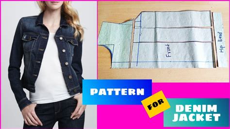 Pattern for Making Denim Jacket 的图像结果