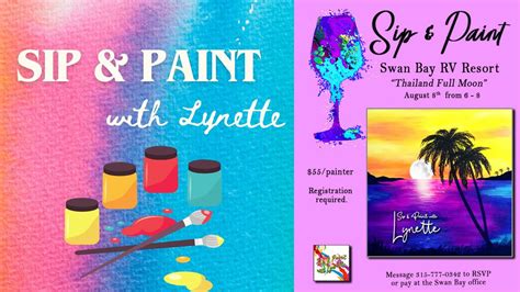 Sip and Paint with Lynette 🎨, 43615 State Route 12, Alexandria Bay, NY ...