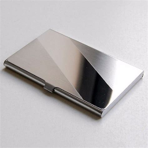 Custom Metal Business Card Holder at Gail Hendershot blog