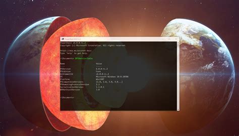 PowerShell Core 的图像结果