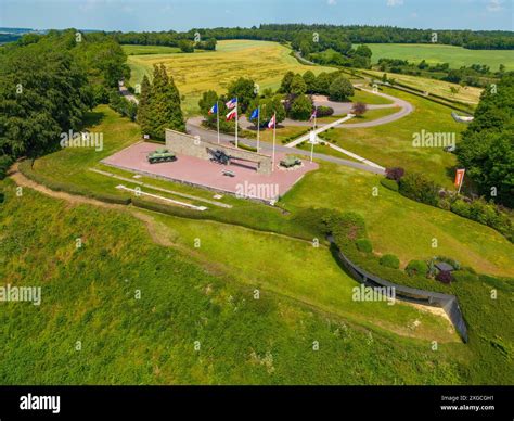 France, Orne, Coudehard Memorial Mont Ormel or Montormel Memorial ...