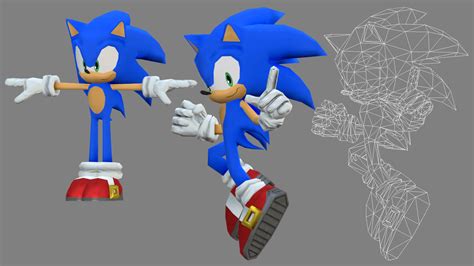 Image result for Sonic Blender Model Tutorial