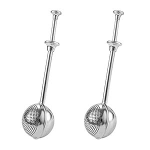 Buy Hemoton 2pcs Stainless Steel Tea Infuser Tea Strainer Sugar Flour ...