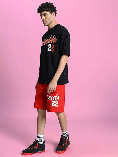 COLUMBIA 22 PRINT SUMMER CO-ORD SET BLACK RED | Buy Online at Wearduds ...