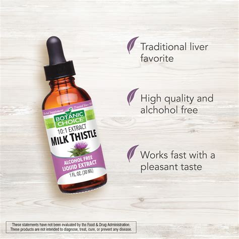 Botanic Choice Milk Thistle Liquid Extract , 1 Oz | eBay