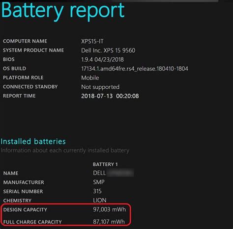 How to Generate a Battery Report Using the POWERCFG Command | Dell India