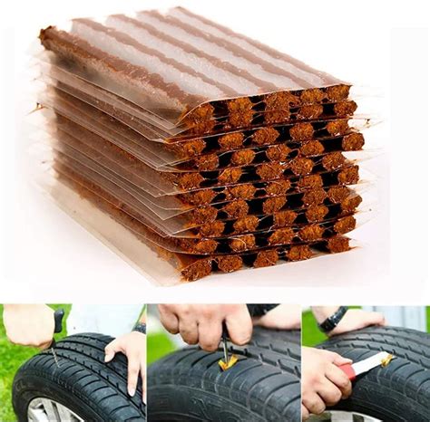 DELHI TRADERSS 60 X Tubeless Tyre Puncture Repair Strips/Plugs for Car ...