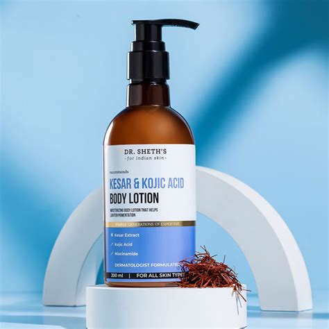 Kesar & Kojic Acid Body Lotion - 200ml – Dr Sheth's