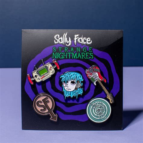 Sally Face Enamel Pin Set #2 - Maestro Media