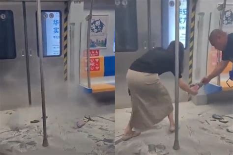 北京地铁上女子充电宝爆炸 现场烟雾弥漫 | 移动电源 | 大纪元
