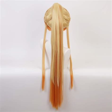 Buy WGHERE UP Anime Cosplay Wig for Demon Slayer zenitsu wig Synthetic ...