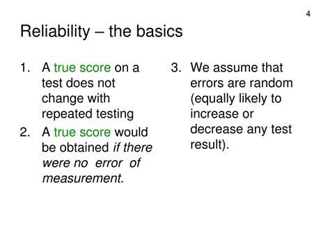 Image result for Test Score Reliability