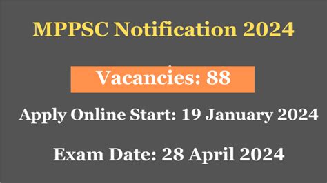 Image result for MPPSC Notification