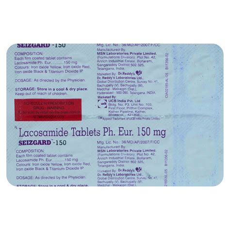 Seizgard 150mg Tablet | Uses, Side Effects, Price | Apollo Pharmacy