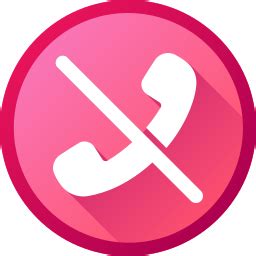 Phone disabled - Free interface icons