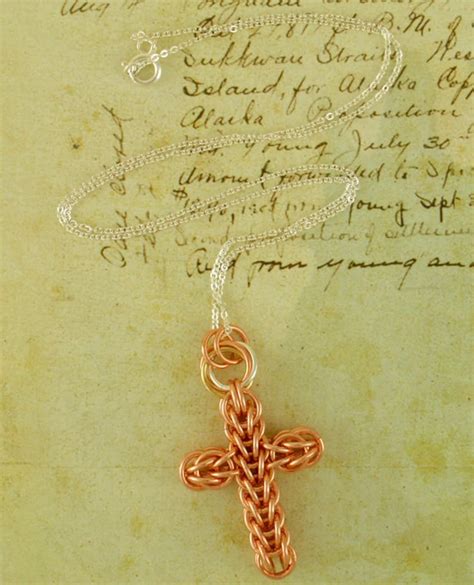 Image result for Chainmaille Cross Pattern