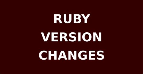 Image result for Ruby Programming Language Version
