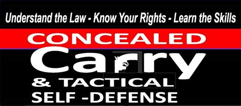 Concealed Carry & Tactical Self-Defense Workshop, Old Union ...