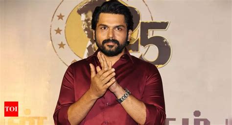 Karthi donates Rs. 1 crore; honors social welfare icons and ...