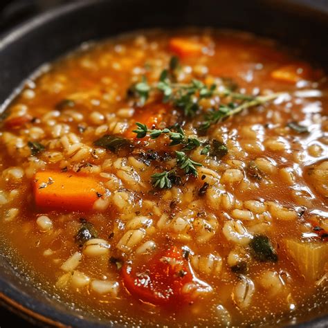 Vegetable Barley Soup