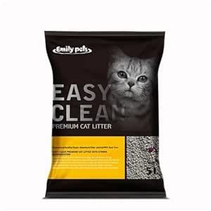 Buy Emily Pets Sri Fresh Scented Bentonite Cat Litter (Lemon), 5 L ...
