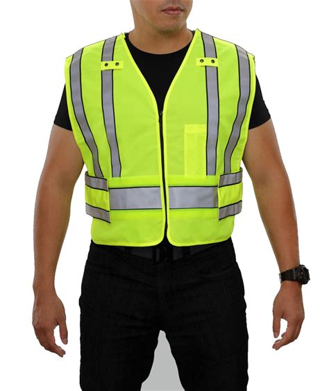 Reflective Apparel Safety Vest | High Visibility Work Vests — Safety ...