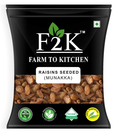F2K Munakka Raisins (Abjosh) 1kg: Nature's Gentle Touch for Gut ...