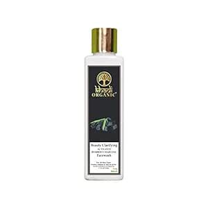 Khadi Organic Charcoal Face Wash 210ml - Deep Cleansing and Detoxifying ...