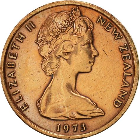 One Cent 1973, Coin from New Zealand - Online Coin Club
