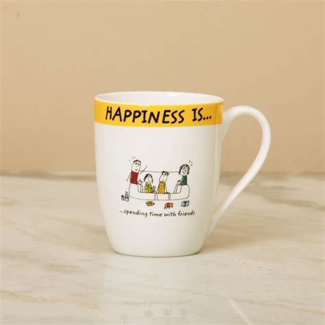 Buy DORIS-HAPPINESS Printed Bone China Coffee Mug from Home Centre at ...