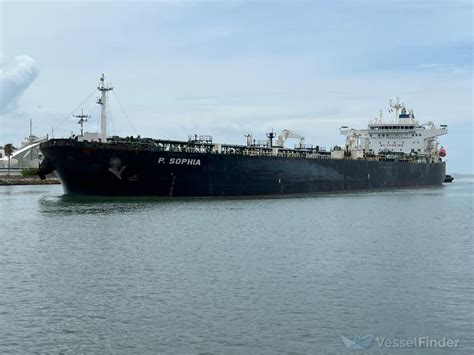 P.SOPHIA, Crude Oil Tanker - Details and current position - IMO 9414034 ...