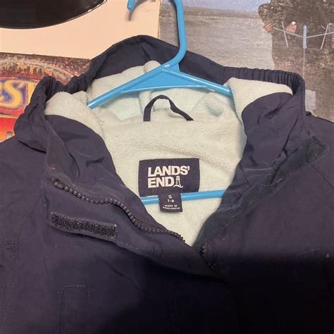 LANDS' END KIDS SQUALL PARKA SZ S(7-8) Winter can... - Depop