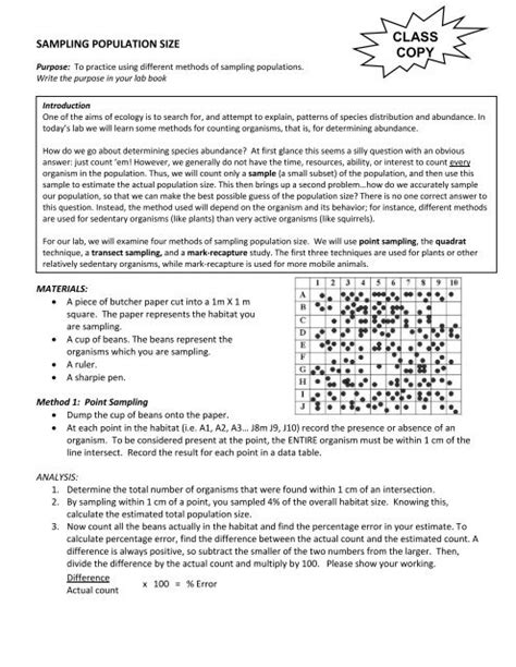 Image result for Sampling Methods in Biology