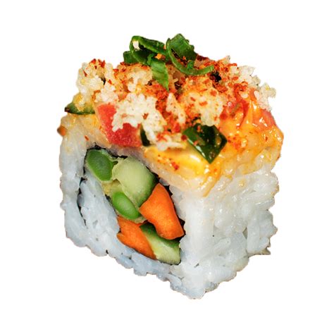 Veg Red Dragon Sushi Roll | Best Japanese Food Restaurant South Delhi ...