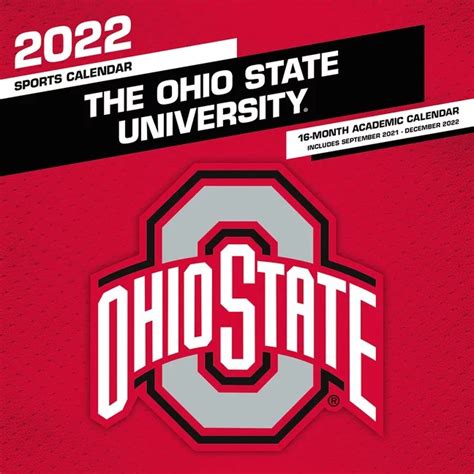Ohio State Calendar 2023 - Printable And Enjoyable Learning