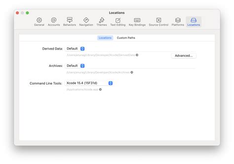Command Line Tools 的图像结果