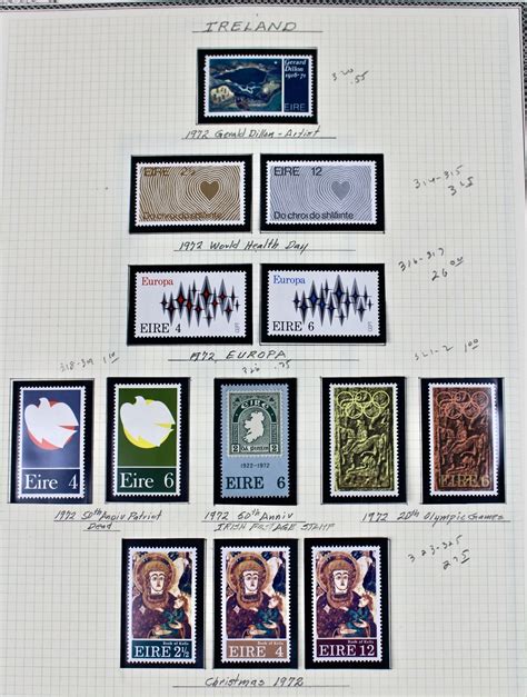 Image result for Ireland Stamp Collection