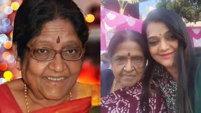 Actress Deepika Shuts Rumors About Grandmother Lakshmi Devi's Health ...
