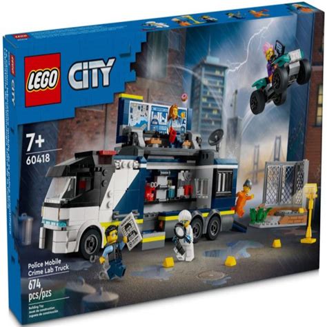 Lego 60418 City Police Mobile Crime Lab Truck (674 Pieces) | Buy — Toycra