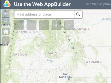 Image result for Web App Builder ArcGIS
