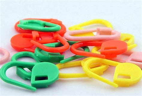 Buy 100PC Mix Color Knitting Stitch Counter Crochet Locking Stitch ...