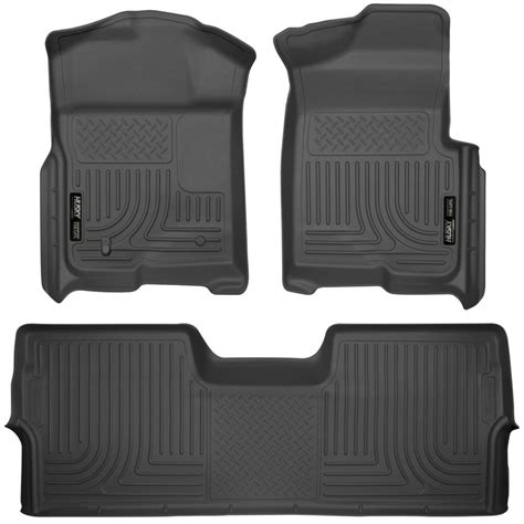 Husky 98331 WeatherBeater Floor Mats for 09-14 Ford F150 SuperCrew