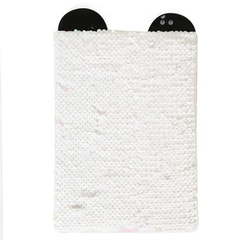 Luvley Panda Flip Sequin Notebook, Pink, 4Y+