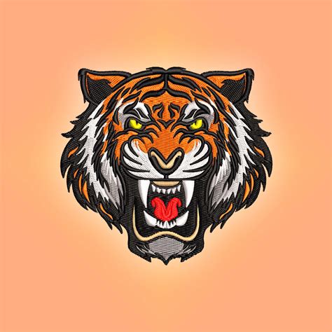 Tiger Embroidery design files - Embroidery Design Hub