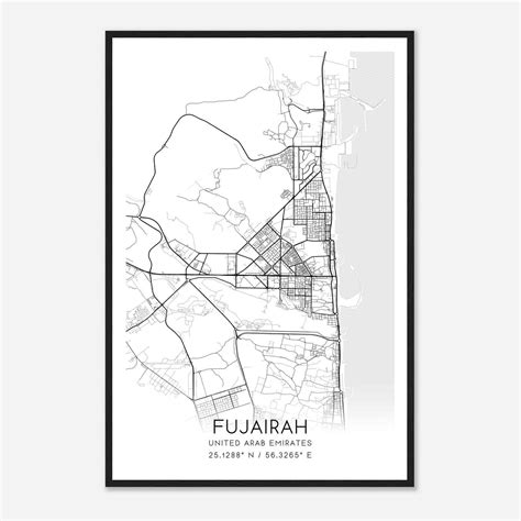 Fujairah - Custom Maps & Posters