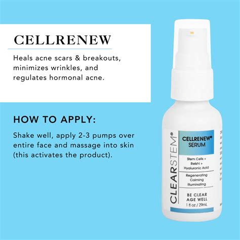 CLEARSTEM Skincare CELLRENEW - Collagen Stem Cell Serum | Find The ...