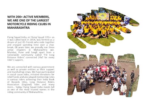 Flying Squad India Motorcycle Club (FSI) Marks 9th Anniversary with a ...