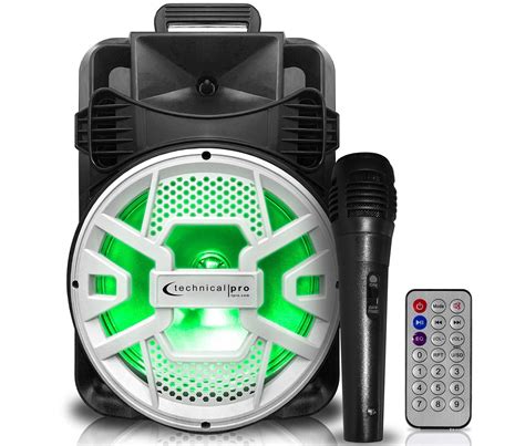 Buy Technical Pro 2000 Watts, Rechargeable 12 Inch Bluetooth LED ...