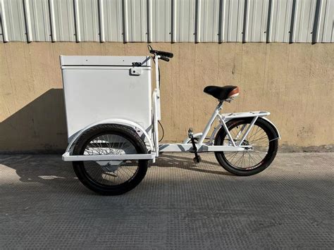 68L Portable Ice Cream Bicycle with Freezer - Three Wheel Motorcycles ...