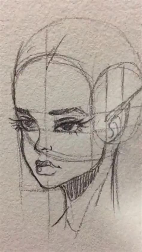 Face Drawing Tutorial 的图像结果